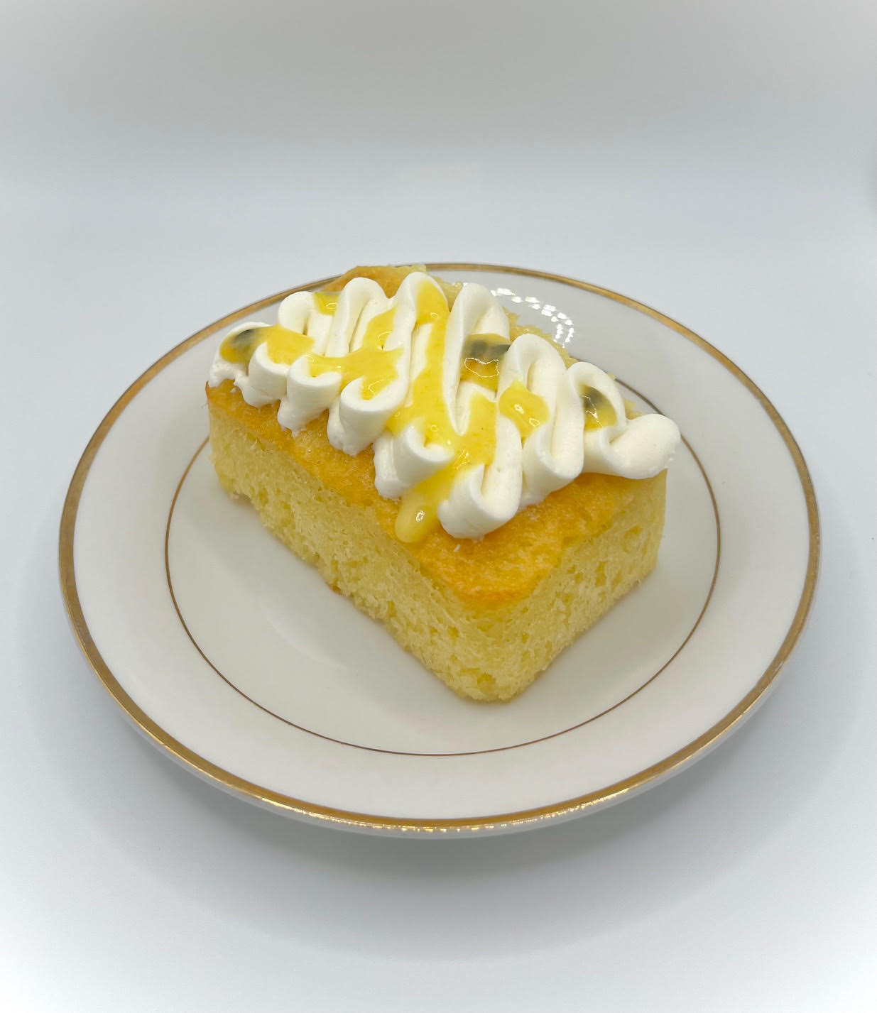Dominican Cake w/ American Buttercream & Chinola Curd
